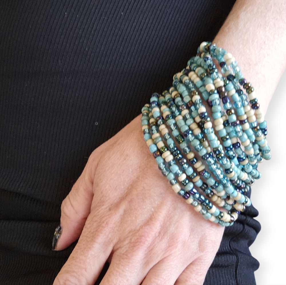 Seed Bead Cuff